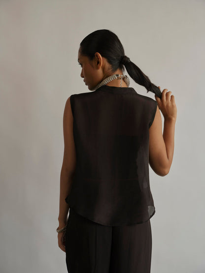Ornate Cover Up & Vanta Pants Set