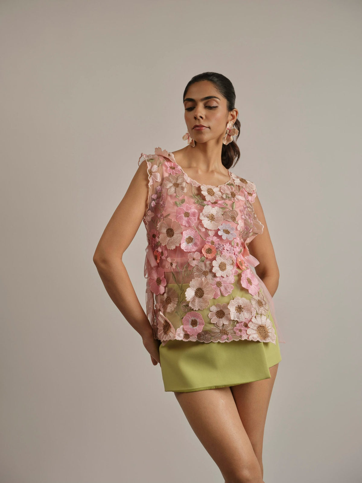 Fleur Cover Up - detail